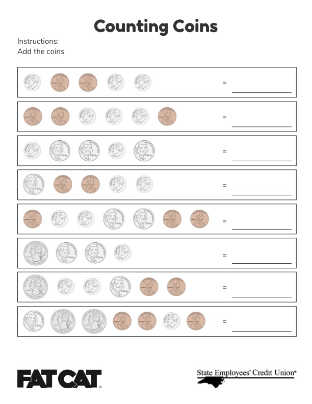 Counting Coins Image