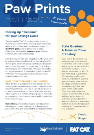 Paw Prints April 2026