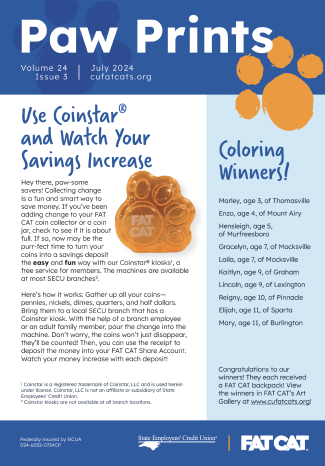 Paw Prints July 2024